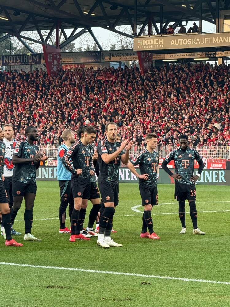 Bayern Munich draws with Union Berlin
