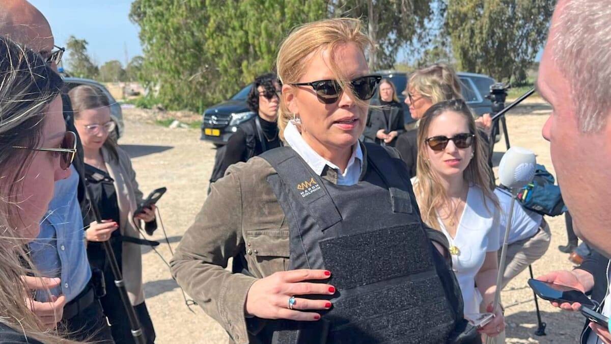 German Bundestag President Visits Gaza