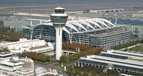 Strike at Munich Airport by Verdi Union