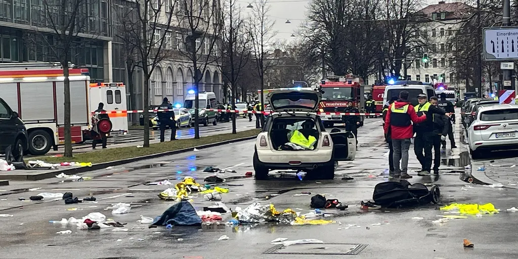 Terror Attack During Worker Protest Leaves 28 Injured in Munich