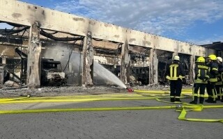 Fire Destroys Fire Station in Stadtallendorf