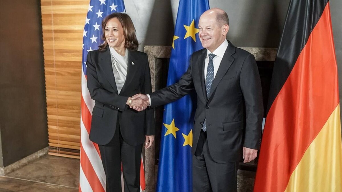 Шольц поддерживает Харрис на выборах в США | Новости за границей