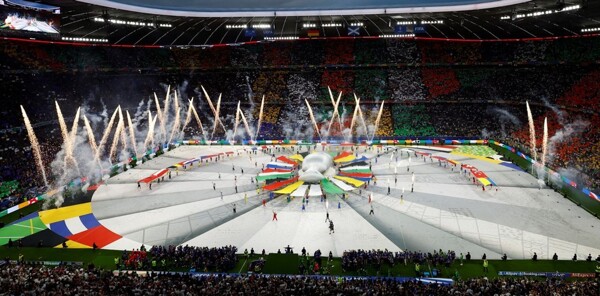 Церемония открытия Евро 2024 в Мюнхене