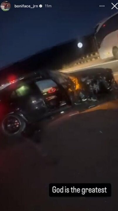 Виктор Бонифаций выжил в автомобильной аварии без травм