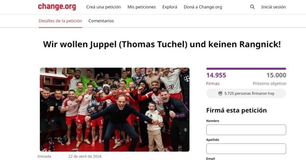 Болельщики Баварии собрались для сохранения Тухеля в клубе